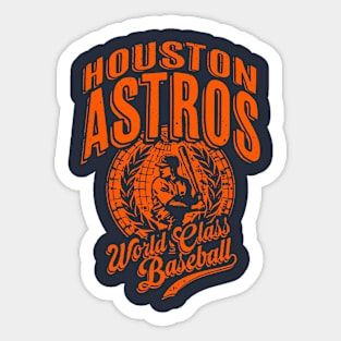 Vintage ASTROS World Class Baseball Sticker